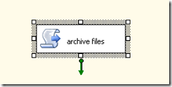 Script task for archiving files in BIDS